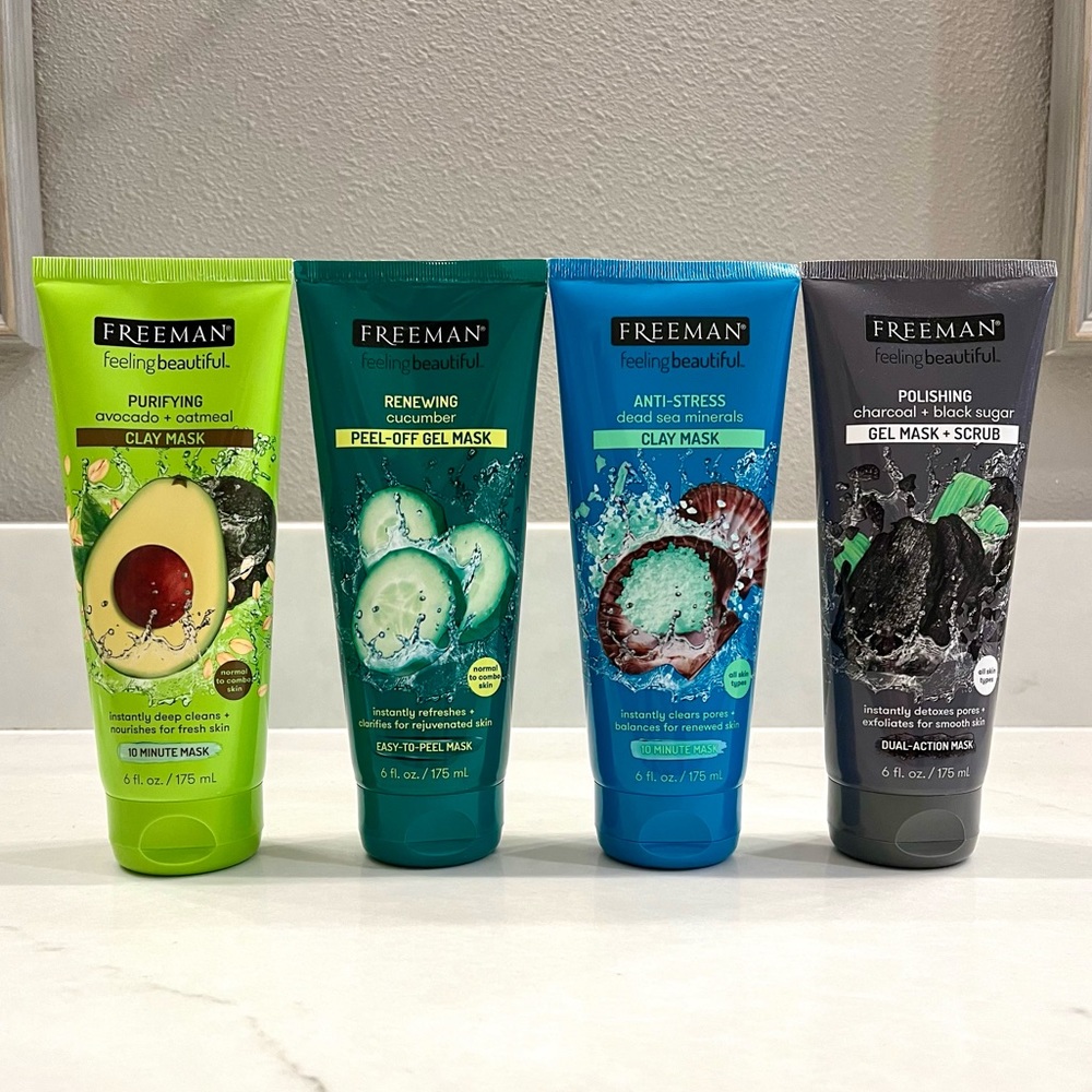 Freeman facial masks set of 4 never used